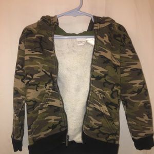 Kids camouflage hoodie